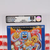 GHOSTS 'N GOBLINS - UKG GRADED 80 QUALIFIED SILVER! BRAND NEW / UNUSED! (NES Nintendo) Like VGA