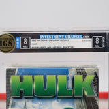 HULK (2003) - IGS GRADED 8.0 BOX & 8.0 SEAL! NEW & Factory Sealed with Authentic V-Overlap Seam! (VHS)