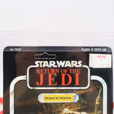 WICKET W. WARRICK EWOK - AFA GRADED 80+ Y-NM 77 BACK - NEW Authentic & Factory Sealed! (MOC Vintage Star Wars Figure)