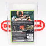MAX PAYNE 3 III: LAUNCH WEEK EXCLUSIVE - VGA GRADED 90 NM+/MT GOLD! NEW & Factory Sealed! (XBOX 360)
