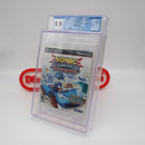SONIC & ALL-STARS RACING TRANSFORMED - CGC GRADED 9.9 A++! NEW & Factory Sealed! (PS3 PlayStation 3)