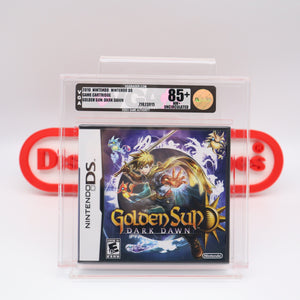 GOLDEN SUN: DARK DAWN - VGA GRADED 85+ NM+ GOLD UNCIRCULATED! NEW & Factory Sealed! (Nintendo DS)