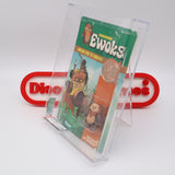 EWOK TV SERIES: WICKET W. WARRICK +COIN! CAS GRADED 75 EX+/NM 6 BACK - NEW Authentic & Factory Sealed! (MOC Vintage Star Wars EWOKS Figure)