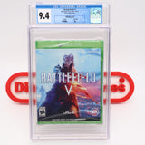 BATTLEFIELD V / BATTLE FIELD 5 - CGC GRADED 9.4 A+! NEW & Factory Sealed! (XBox One)