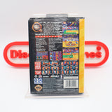 NBA JAM T.E. TOURNAMENT EDITION BASKETBALL - NEW & Factory Sealed with Authentic 3-Sided Seam! (Sega Genesis 32X)