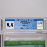 BATTLEFIELD V / BATTLE FIELD 5 - CGC GRADED 9.4 A+! NEW & Factory Sealed! (XBox One)