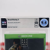 DEAD RISING 3 III: DAY ONE 2013 EDITION! WATA GRADED 9.4 A+! NEW & Factory Sealed! (XBox One)