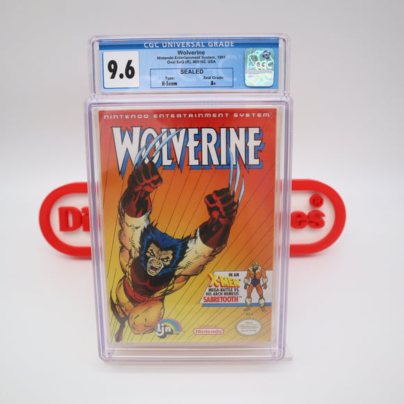 #767 - WOLVERINE - CGC GRADED 9.6 A+ (NES Nintendo) - THE DISCOUNTGAMES COLLECTION