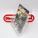 COBRA FROGMAN CODE NAME: EELS - AFA GRADED 50 VG - 1985 34 BACK - NEW Authentic & Factory Sealed! (MOC Vintage G.I. Joe Figure)