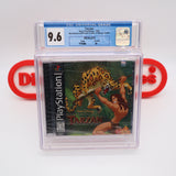 DISNEY'S TARZAN - CGC GRADED 9.6 A+! NEW & Factory Sealed! (PS1 PlayStation 1)