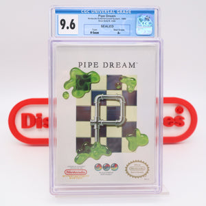 #504 - PIPE DREAM - CGC GRADED 9.6 A+ (NES Nintendo) - THE DISCOUNTGAMES COLLECTION