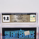 #596 - SILENT SERVICE - CGC GRADED 9.8 A+ (NES Nintendo) - THE DISCOUNTGAMES COLLECTION
