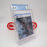 STAR WARS JEDI: FALLEN ORDER - CGC GRADED 9.8 A++! NEW & Factory Sealed! (PS5 PlayStation 5)