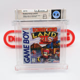 DONKEY KONG LAND III 3 - WATA GRADED 9.8 A++ UNCIRCULATED! NEW & Factory Sealed with Authentic H-Seam! (Game Boy Original)
