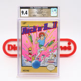ROCK 'N' BALL - CGC PEDIGREE GRADED 9.4 A+! NEW & Factory Sealed with Authentic H-Seam! (NES Nintendo)