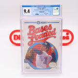 #061b - BASES LOADED (Oval SOQ, Blue Jaleco Logo) - CGC GRADED 9.4 A (NES Nintendo) - THE DISCOUNTGAMES COLLECTION