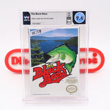 THE BLACK BASS FISHING - WATA GRADED 9.4 A++! NEW & Factory Sealed with Authentic H-Seam! (NES Nintendo)
