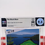 THE BLACK BASS FISHING - WATA GRADED 9.4 A++! NEW & Factory Sealed with Authentic H-Seam! (NES Nintendo)