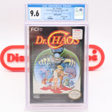 #199 - DR. CHAOS  - CGC GRADED 9.6 A+ (NES Nintendo) - THE DISCOUNTGAMES COLLECTION