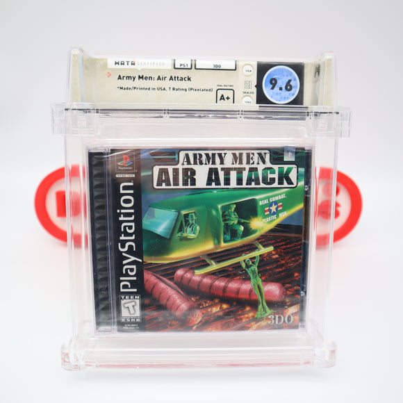 ARMY MEN: AIR ATTACK - WATA GRADED 9.6 A+! NEW & Factory Sealed! (PS1 PlayStation 1)