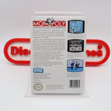 MONOPOLY - NEW & Factory Sealed with Authentic H-Seam! (NES Nintendo)
