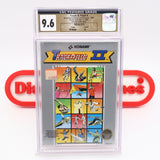 TRACK & AND FIELD II 2 - EARLY PRINT ROUND SOQ! CGC PEDIGREE GRADED 9.6 A! NEW & Factory Sealed with Authentic H-Seam! (NES Nintendo)