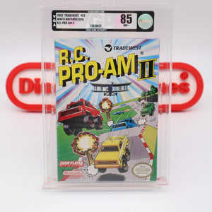 #535 - R.C. PRO-AM II - VGA GRADED 85 NM+ (NES Nintendo) - THE DISCOUNTGAMES COLLECTION