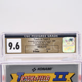 TRACK & AND FIELD II 2 - EARLY PRINT ROUND SOQ! CGC PEDIGREE GRADED 9.6 A! NEW & Factory Sealed with Authentic H-Seam! (NES Nintendo)