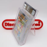 TRACK & AND FIELD II 2 - EARLY PRINT ROUND SOQ! CGC PEDIGREE GRADED 9.6 A! NEW & Factory Sealed with Authentic H-Seam! (NES Nintendo)