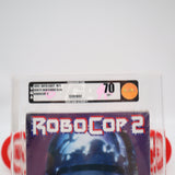 ROBOCOP 2 / ROBO COP II - VGA GRADED 70 EX+ BRONZE! NEW & Factory Sealed with Authentic H-Seam! (NES Nintendo)