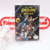 BILL & TED'S EXCELLENT VIDEO GAME ADVENTURE - NEW & Factory Sealed with Authentic H-Seam! (NES Nintendo)