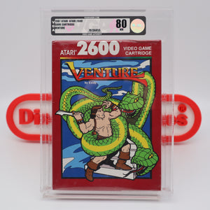 VENTURE - VGA GRADED 80 NM SILVER! NEW & Factory Sealed! (Atari 2600)