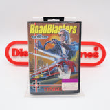 ROADBLASTERS / ROAD BLASTERS - NEW & Factory Sealed with Authentic Tube Seam! (Sega Genesis)