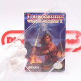WIZARDS & WARRIORS II 2: IRON SWORD / IRONSWORD - NEW & Factory Sealed with Authentic H-Seam! (NES Nintendo)