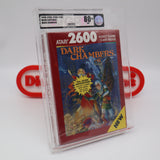 DARK CHAMBERS - VGA GRADED 80+ NM SILVER! NEW & Factory Sealed! (Atari 2600)