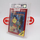 DARK CHAMBERS - VGA GRADED 80+ NM SILVER! NEW & Factory Sealed! (Atari 2600)