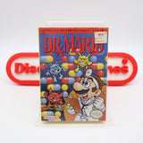 DOCTOR MARIO / DR. MARIO - NEW & Factory Sealed with Authentic H-Seam! (NES Nintendo)