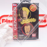 MTV's BEAVIS AND BUTT-HEAD / BUTTHEAD - NEW & Factory Sealed with Authentic V-Overlap Seam! (Sega Genesis)
