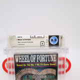 WHEEL OF FORTUNE (THE ORIGINAL) - WATA GRADED 8.0 A! NEW & Factory Sealed with Authentic H-Seam! (NES Nintendo)