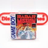 RADAR MISSION - NEW & Factory Sealed with Authentic H-Seam! (Game Boy Original)