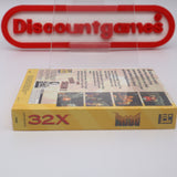 DOOM 32X - NEW & Factory Sealed with Authentic 3-Sided Seam! (Sega Genesis 32X)