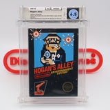 #296 - HOGAN'S ALLEY (Round SOQ, No Hangtab, No Rev-A, 2 Code) - WATA GRADED 6.5 CIB (NES Nintendo) - THE DISCOUNTGAMES COLLECTION