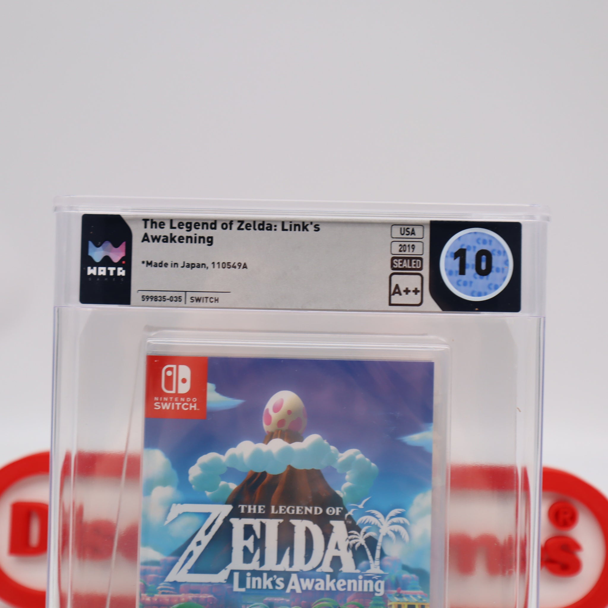 Zelda Link's Awakening for Nintendo Switch sold sealed