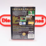 CAESARS PALACE - NEW & Factory Sealed with V-Overlap Seam! (Sega Genesis) CASE-FRESH GAME!