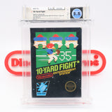 #001 - 10-YARD FIGHT (No Rev-A, No Hangtab) - WATA GRADED 5.5 CIB (NES Nintendo) - THE DISCOUNTGAMES COLLECTION