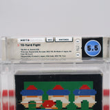 #001 - 10-YARD FIGHT (No Rev-A, No Hangtab) - WATA GRADED 5.5 CIB (NES Nintendo) - THE DISCOUNTGAMES COLLECTION