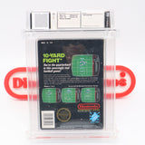 #001 - 10-YARD FIGHT (No Rev-A, No Hangtab) - WATA GRADED 5.5 CIB (NES Nintendo) - THE DISCOUNTGAMES COLLECTION