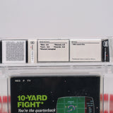 #001 - 10-YARD FIGHT (No Rev-A, No Hangtab) - WATA GRADED 5.5 CIB (NES Nintendo) - THE DISCOUNTGAMES COLLECTION