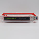 #001 - 10-YARD FIGHT (No Rev-A, No Hangtab) - WATA GRADED 5.5 CIB (NES Nintendo) - THE DISCOUNTGAMES COLLECTION