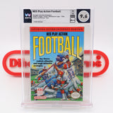 #466 - NES PLAY ACTION FOOTBALL ("Faces" Logo, 4-Line Warranty) - WATA GRADED 9.6 A++ (NES Nintendo) - THE DISCOUNTGAMES COLLECTION